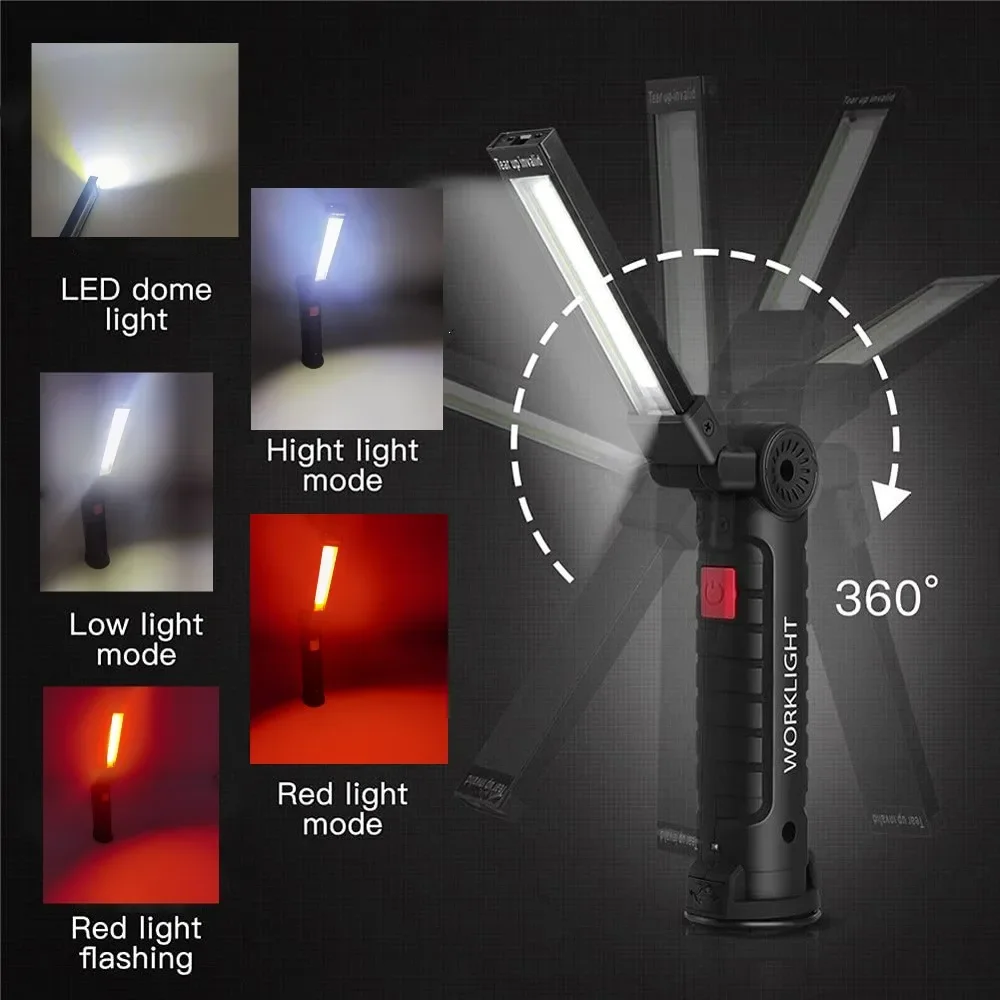 Portable COB LED Flashlight US - Power Bank 评论和价格