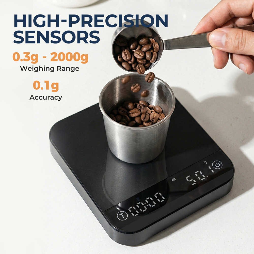 Portable Coffee Scale 0.1g Pre - Power Bank 评论和价格