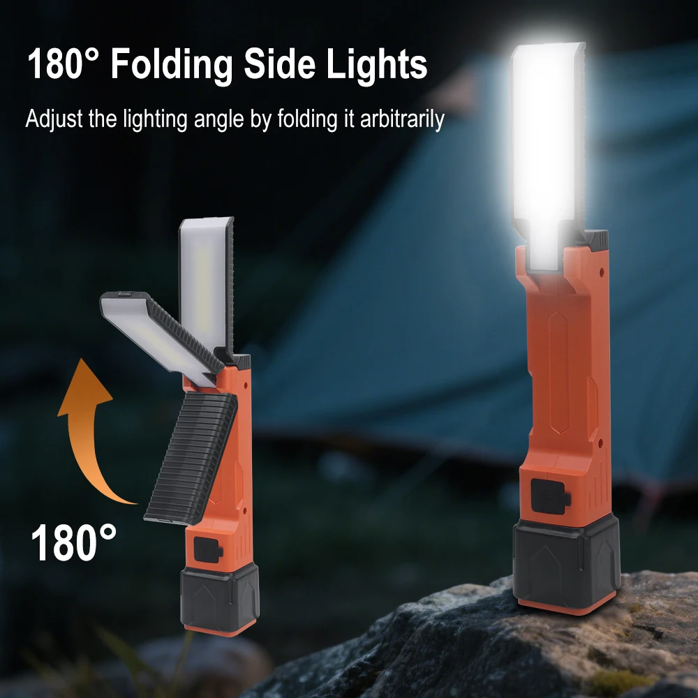 BORUiT 300LM LED Work Light Zo - Power Bank 评论和价格