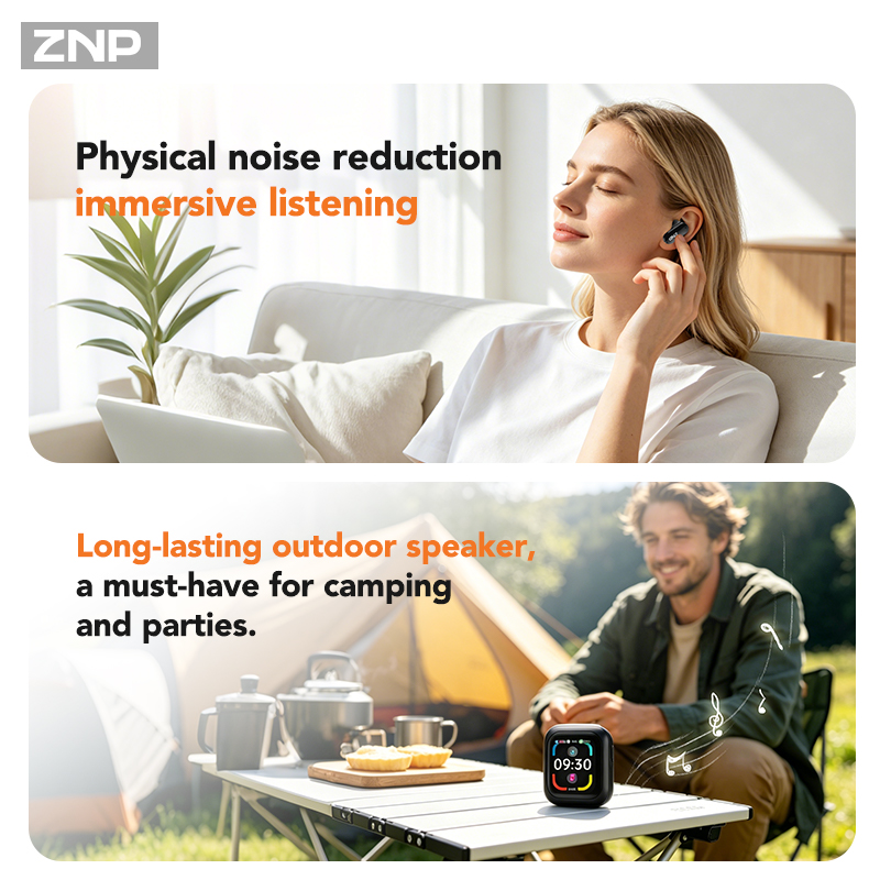 ZNP N04 TWS Wireless Earbuds W - Headphones Wireless 评论和价格