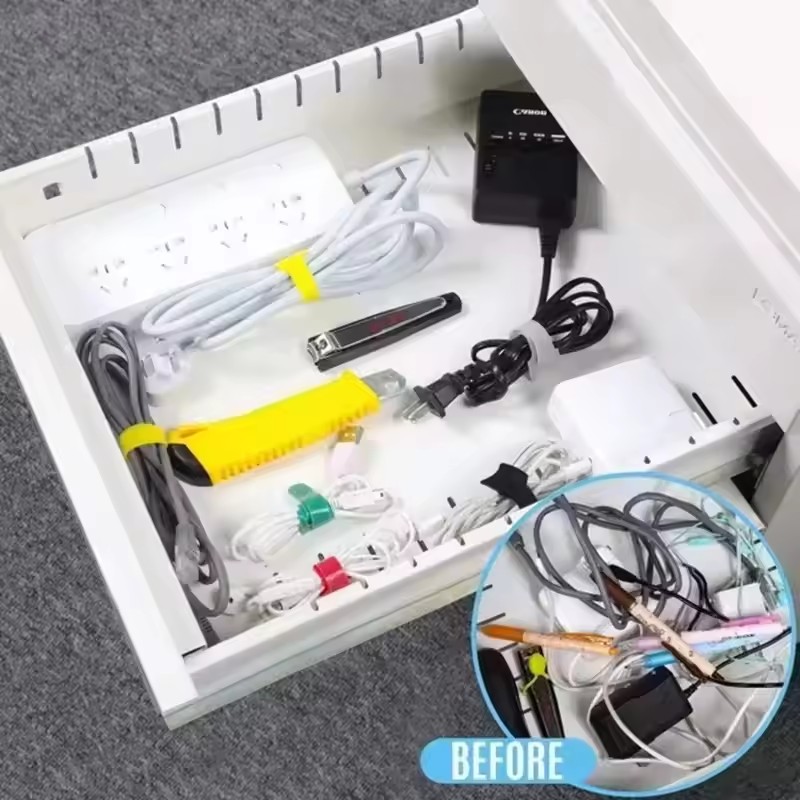 100pcs Releasable Cable Organi - Cable Organizer 评论和价格