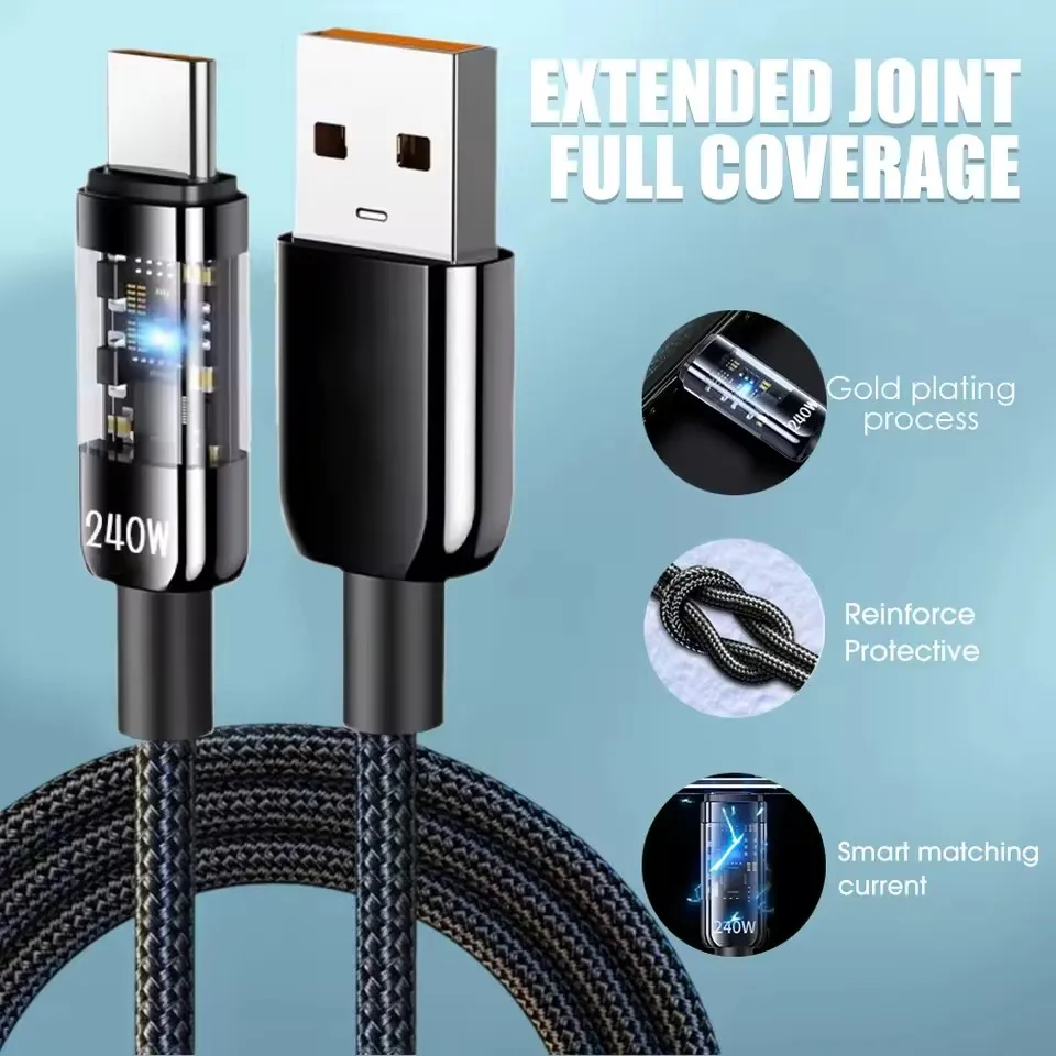 240W Nylon USB Type C Super Fa - Usb Charger 评论和价格