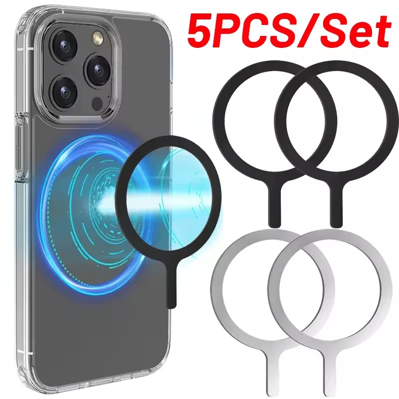 5-1pcs Sticker Ring For Magsaf - Wireless Charger 评论和价格