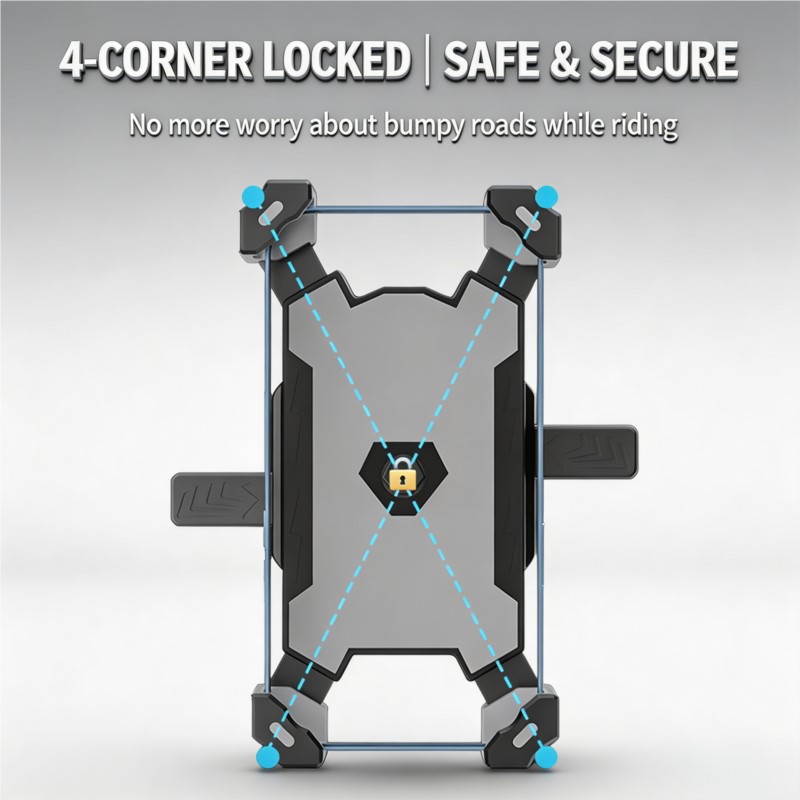 Motorcycle Rider Phone Mount A - Phone Holder 评论和价格