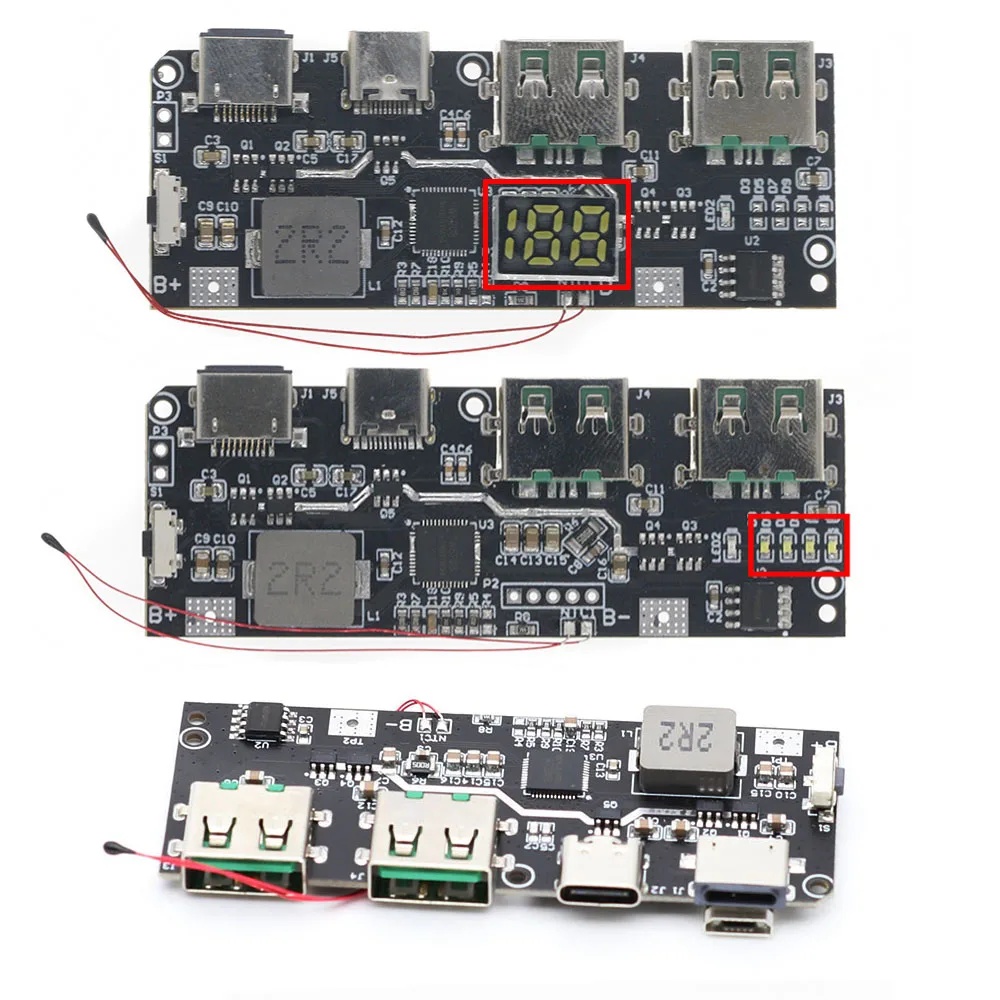 QC4.0 QC3.0 LED Dual USB 5V 4. - Power Bank 评论和价格