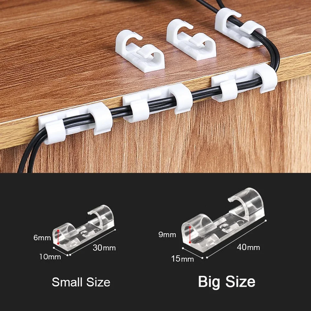 Cable Clips Organizer Drop Wir - Cable Organizer 评论和价格